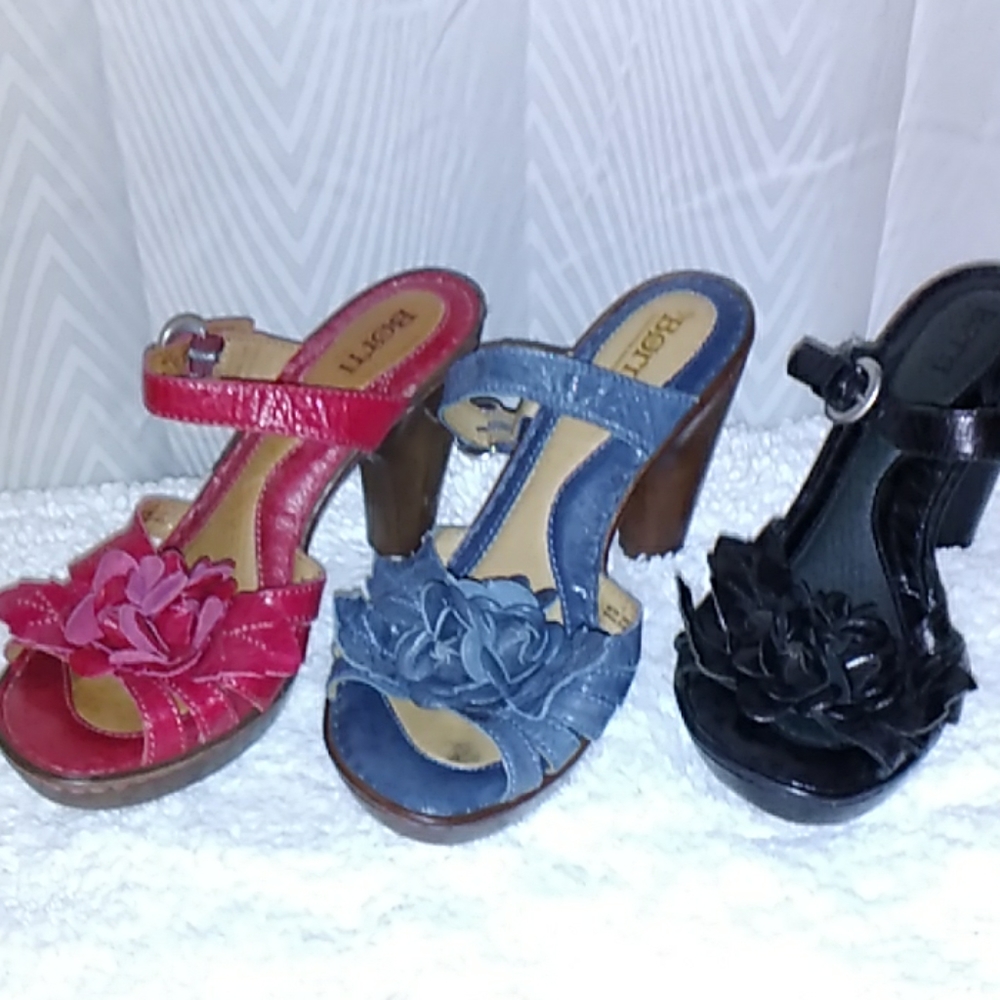 Bundle: Born heeled Flower sandals